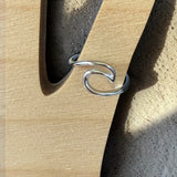 Big Wave Sterling Adj Toe Ring