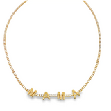 Love or Mama CZ 18k Gold Fill Bracelet
