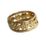 Aloha Lei Stack 14K Gold Toe Rings