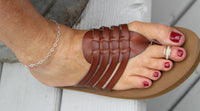CZ Gold Toe Rings for women
