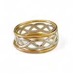 Celtic Weave Stack Toe Rings