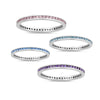 Colorful CZ Micro Eternity Toe Ring