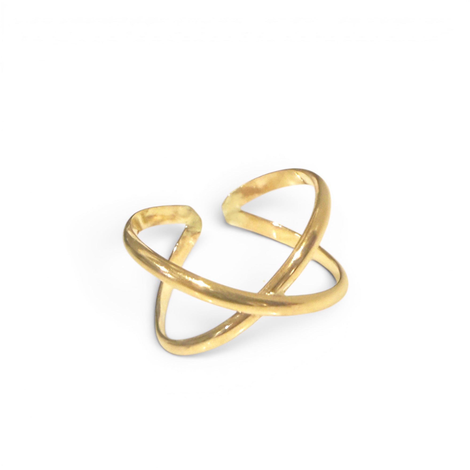 CrissCross Adj Toe Ring