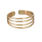 Four Strand 14K Gold Fill Adjustable Toe Ring