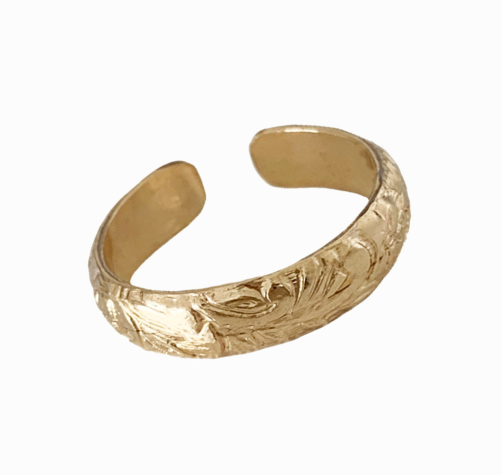 Garden Party Gold Fill Adjustable Toe Ring