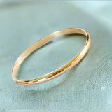 1mm 14K Gold Toe Ring