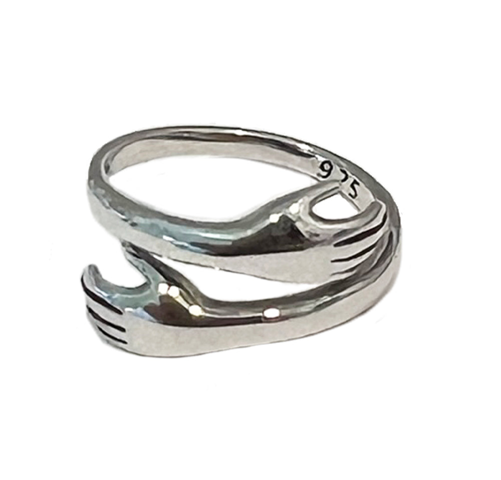 Big Hug Sterling Adj Toe Ring