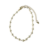Pearl Chain 18K Gold Fill Anklet