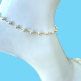 Pearl Chain 18K Gold Fill Anklet