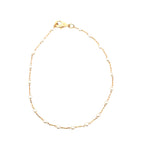 Pearl Chain 18K Gold Fill 7" Bracelet