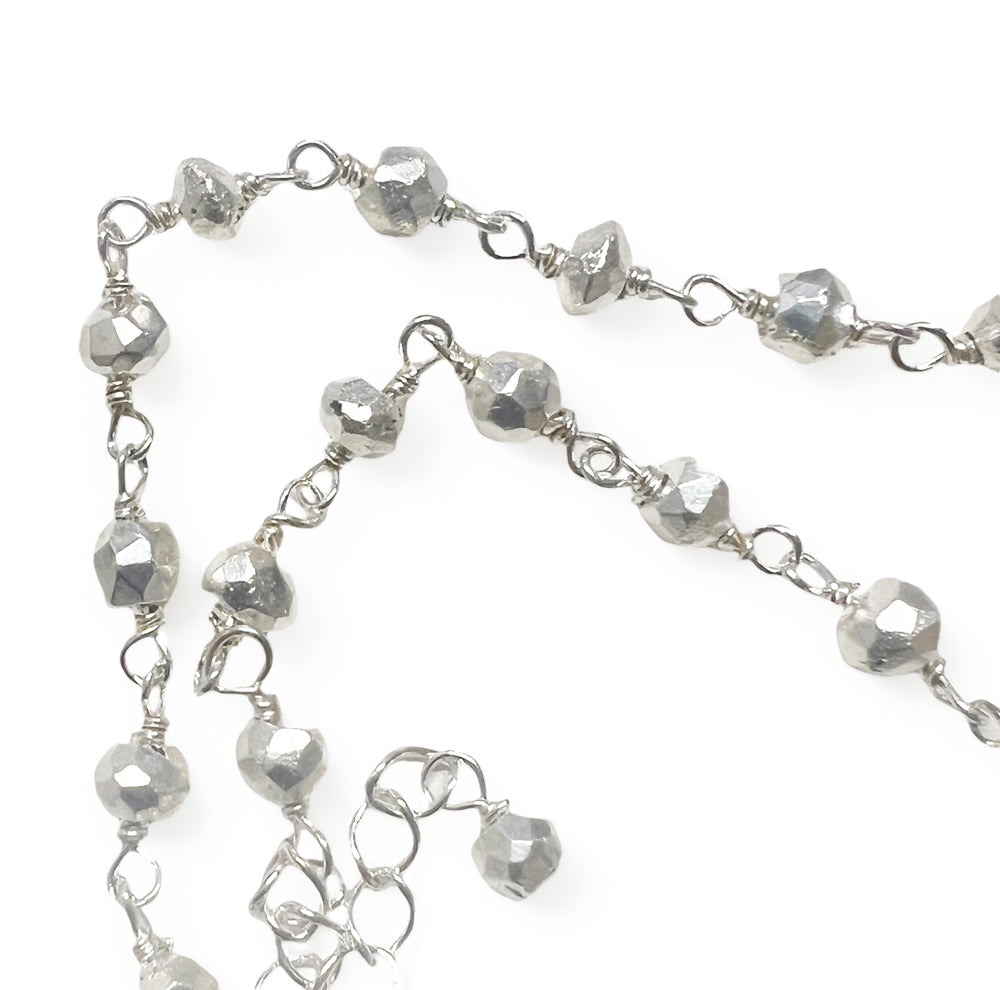 close up shot of pyrite silver mads