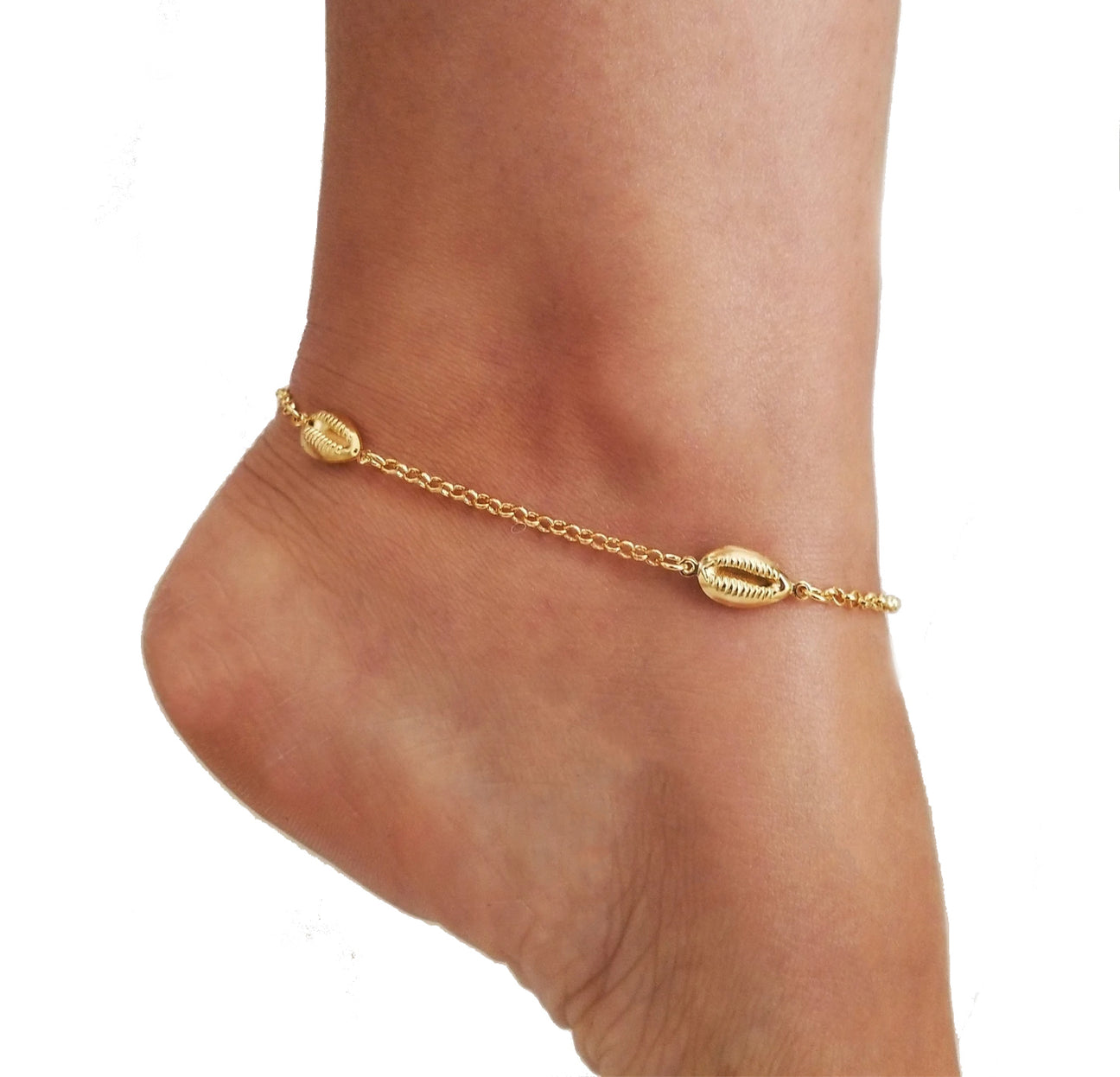 Sea Shell 18k Gold Fill Anklet