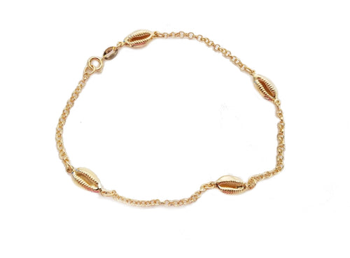Sea Shell 18k Gold Fill Anklet