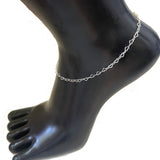 Mini Heart Chain Sterling Silver or Gold Filled Anklet