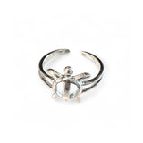 Honu Hawaiian Turtle Sterling Adj Toe Ring