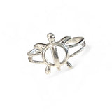 Honu Hawaiian Turtle Sterling Adj Toe Ring