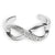 CZ Infinity Sterling Adj Toe Ring