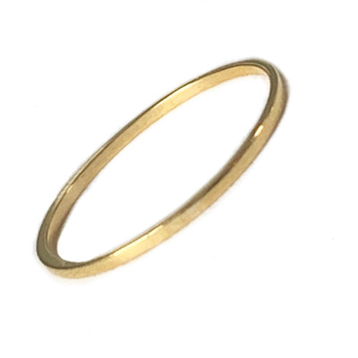 Toe Ring 14K Original Flat - for Men and Women. Photo by ToeRings.com (c) 2022