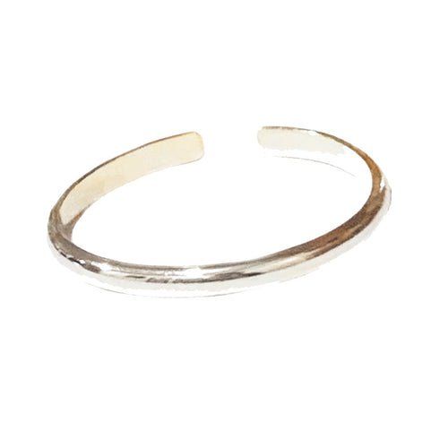 1mm Sterling Adj Toe Ring