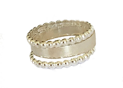 Bee Bands & 3mm Flat Stack Toe Rings
