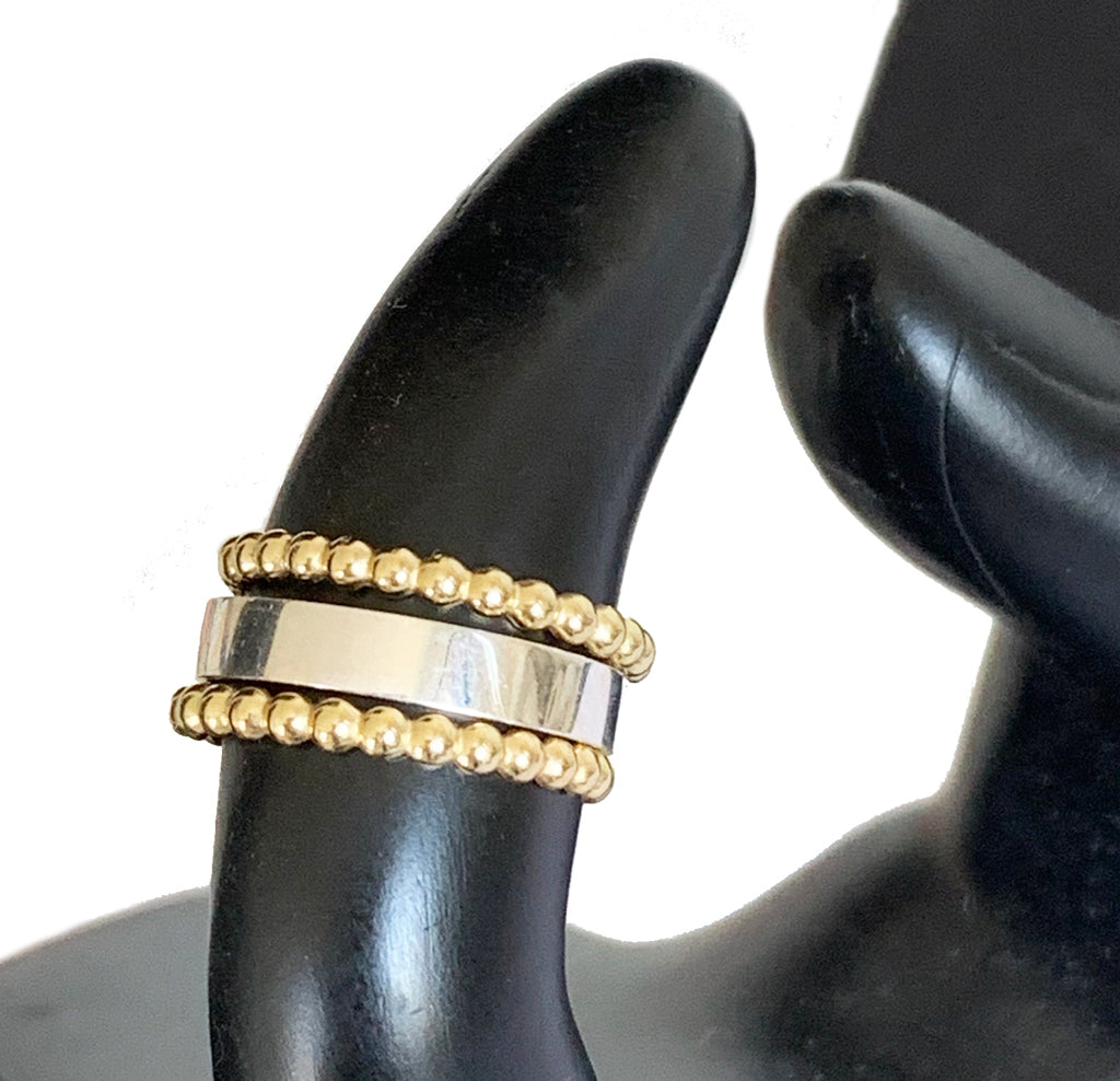 Stacked Fitted Toe Rings for Men and Women – www.ToeRings.com