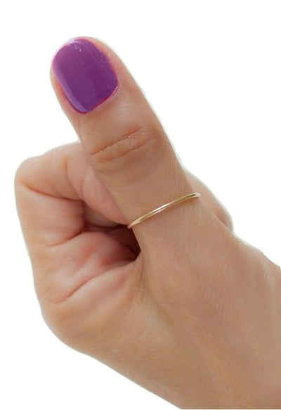 Skinny Stack Toe Rings