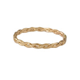 Braid Skinny Gold Classic Toe Ring