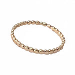 Mini Flat Bee Toe Ring
