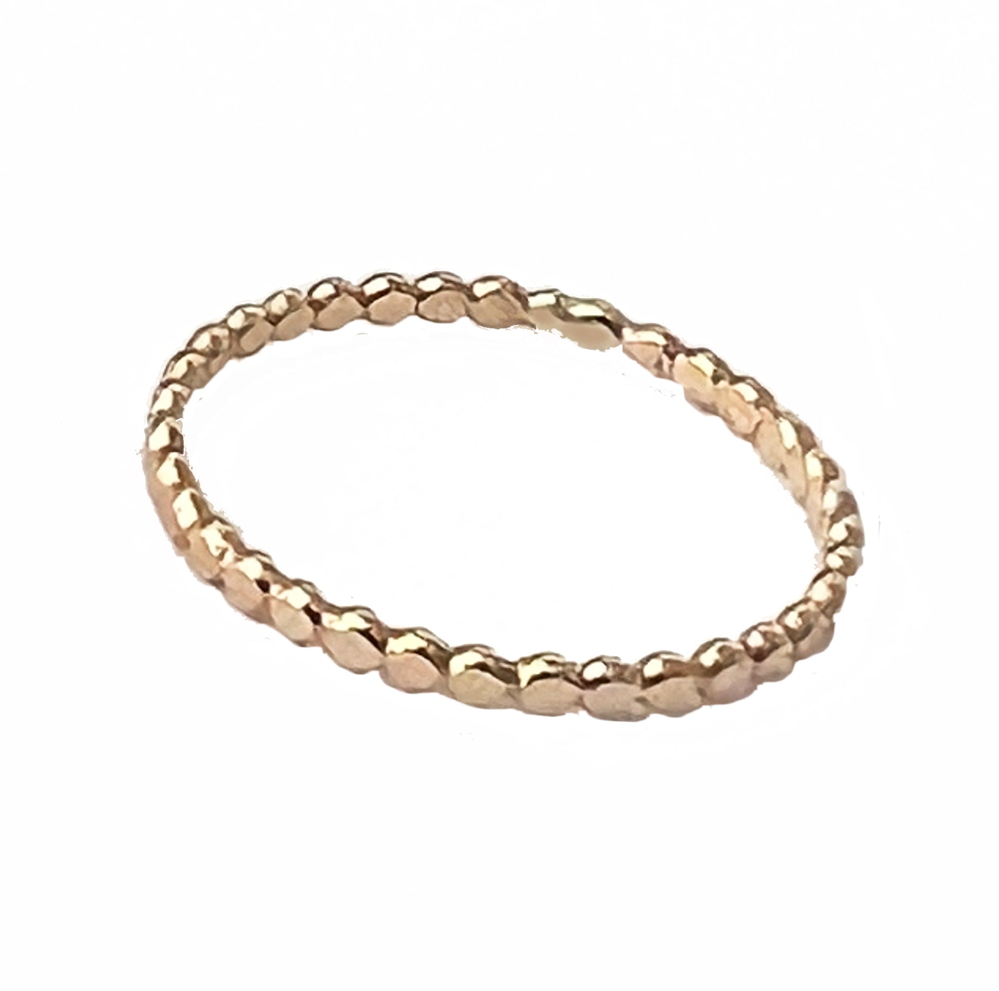 Mini Flat Bee Toe Ring