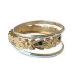 Paradise 14K Stack Toe Ring