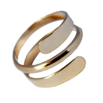 Pipeline Ring for Men and Women in Gold Fill. Photo courtesy of ToeRings.com (c) 2022