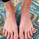 2mm Sterling or Gold Toe Ring