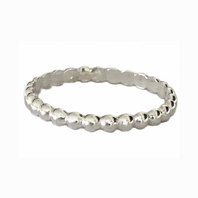 Bee Bee Stack Sterling Ring