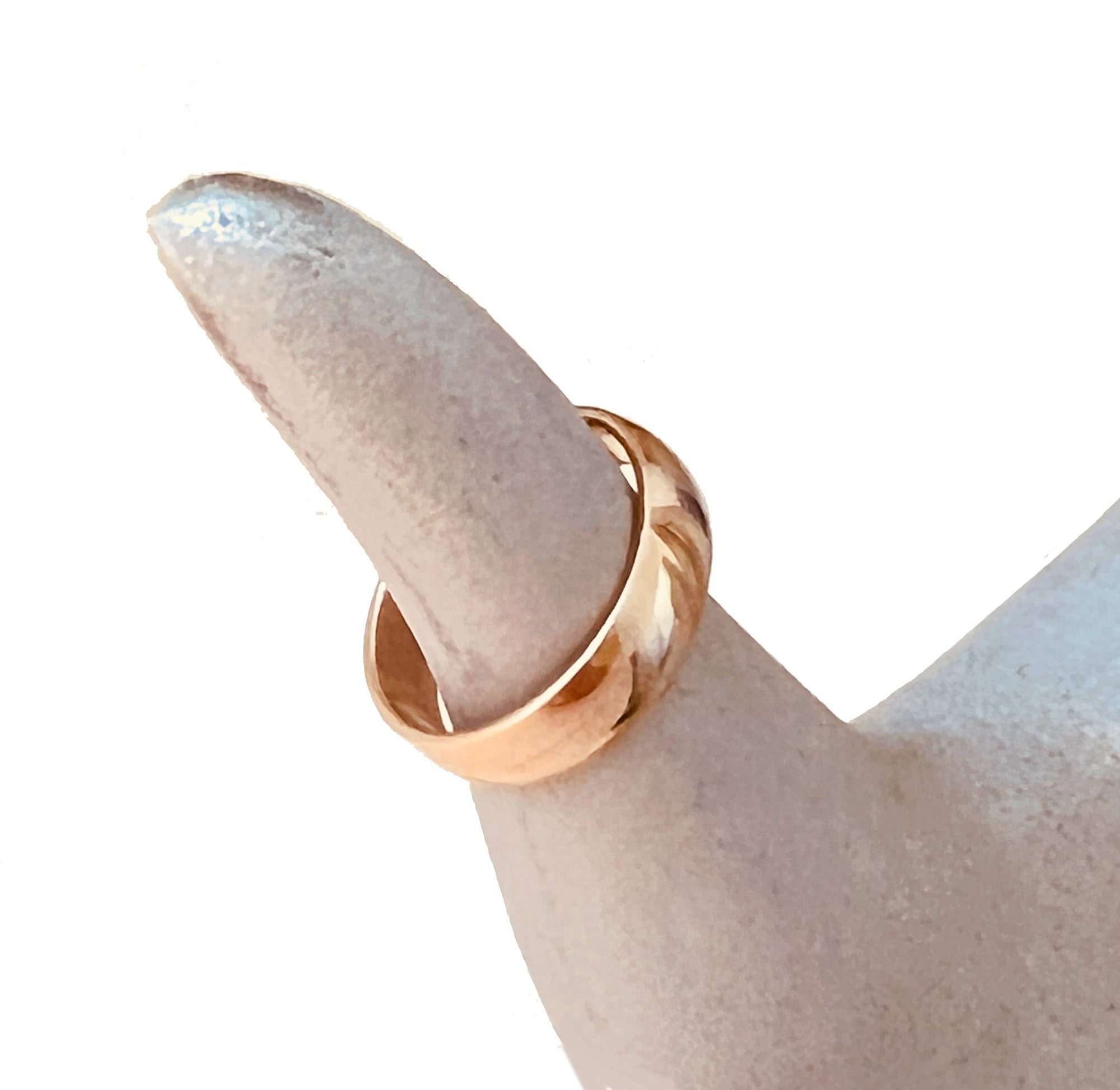 5mm Bold Gold Toe Ring