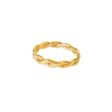 Braid Medium Gold Fill Toe Ring