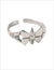 A Butterfly Sterling Adjustable Toe Ring