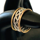 Celtic Weave Stack Toe Rings