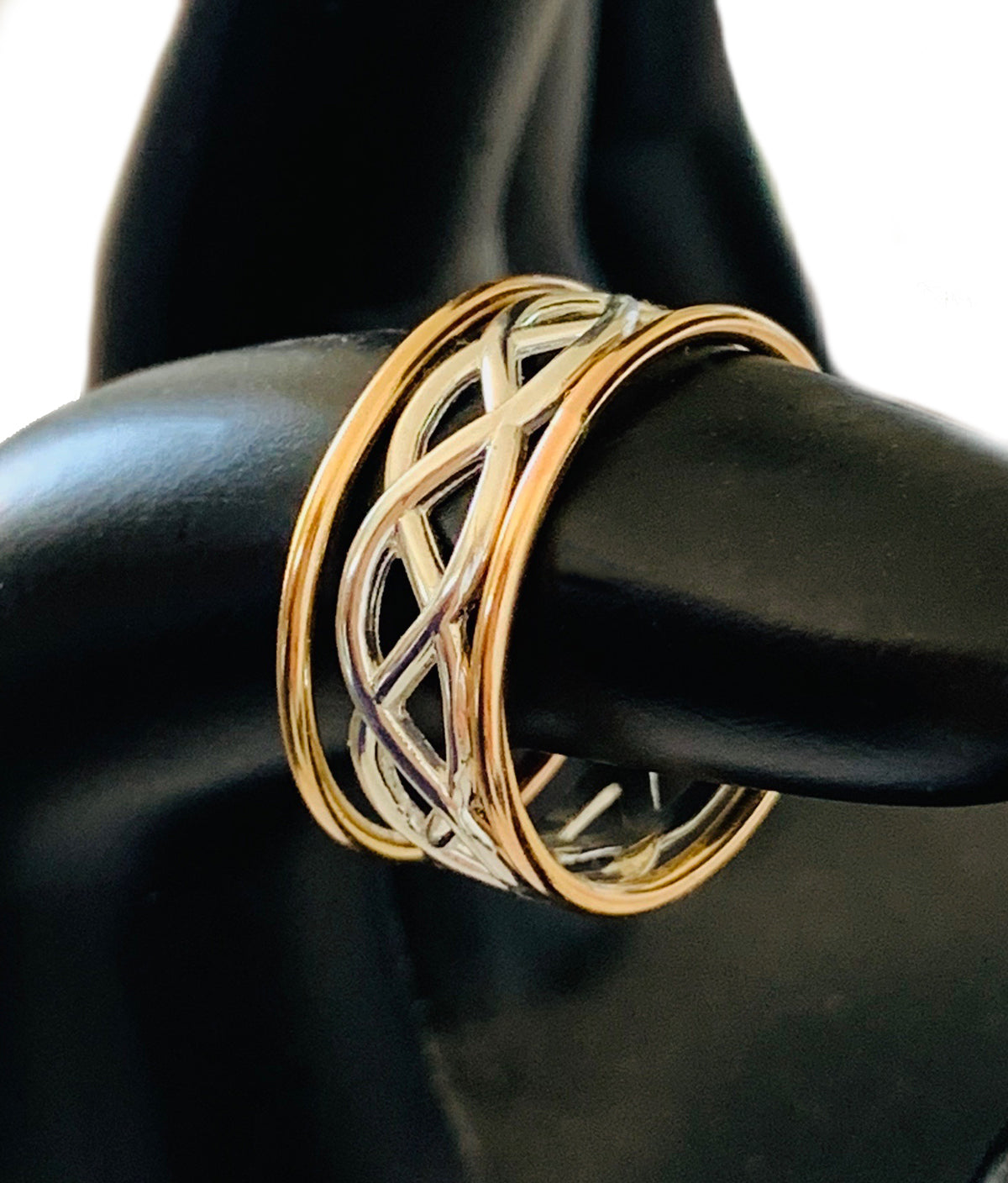 Celtic Weave Sterling Toe Ring