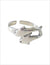 Double Dolphin Sterling Adjustable Toe Ring