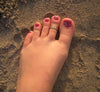 Aloha Lei 14K Stacked Toe Rings - ToeRings.com