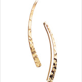 Curvy Threader Drop Earrings in 14K Gold Fill or Sterling Silver