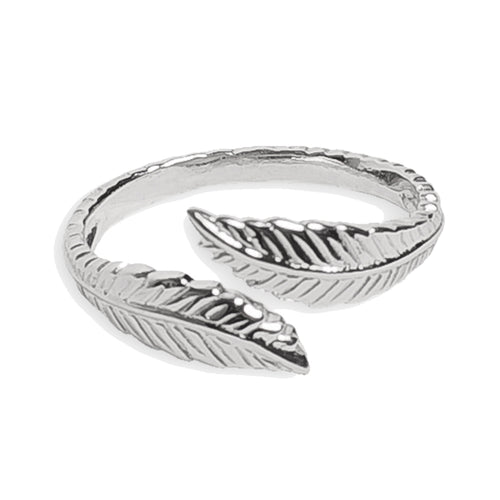 Feather Adj Toe Ring