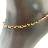 Figure Eight Gold Fill Anklet
