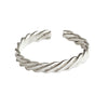 Braid Flat Sterling Adj Toe Ring