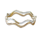 Free Wave Sterling Toe Ring