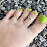 Free Wave Stack Toe Rings - NEW!