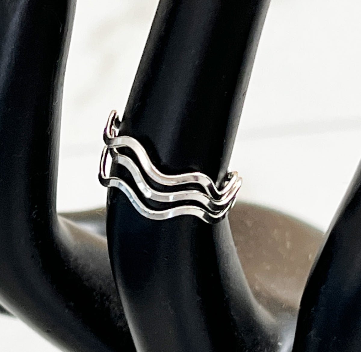 Free Wave Sterling Toe Ring