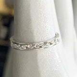 French Lace Sterling Toe Ring