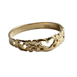 Hawaiian Heart 14K Gold Toe Ring