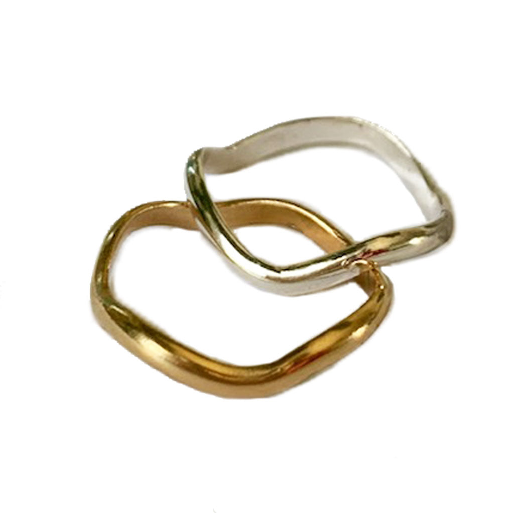 Gold Toe Rings | 14k Gold Midi Rings & Pinky Rings – Midnight Moon  Collective